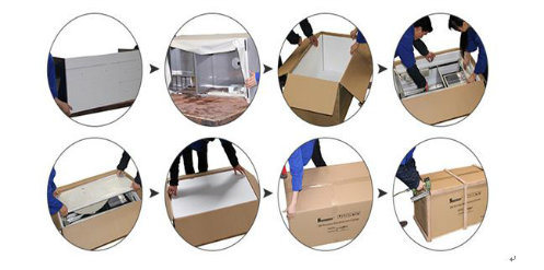 โต๊ะเครื่องแป้งห้องน้ำ PVC ติดผนังสไตล์โมเดิร์น (ACS1-L39)