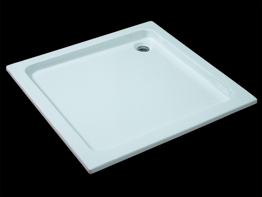 750mm 760mm สูง ABS ด้านอาบน้ำถาดสี่เหลี่ยมควอตซ์พื้นผิวของแข็งทันสมัย